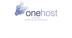 Desktop Screenshot of onehostbrasil.com.br