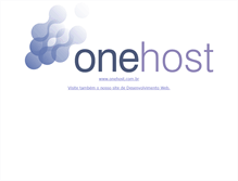 Tablet Screenshot of onehostbrasil.com.br